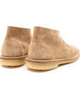 Woodford Desert Boot - Sand Janus Calf Suede - Crown Northampton