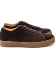 Overstone Derby TL - Brown Janus Calf Suede - Crown Northampton