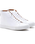 Overstone Hi Derby - All White Calf - Crown Northampton
