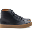 Overstone Hi Derby - Black Calf - Crown Northampton