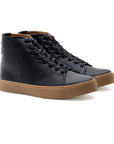 Overstone Hi Derby - Black Calf - Crown Northampton