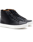 Overstone Hi Derby - Black Calf - Crown Northampton