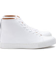 Overstone Hi Derby - All White Calf - Crown Northampton