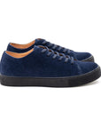 Overstone Derby TL - French Navy Janus Calf Suede - Crown Northampton