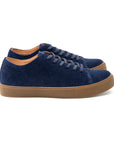 Overstone Derby TL - French Navy Janus Calf Suede - Crown Northampton