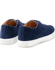 Overstone Derby TL - French Navy Janus Calf Suede - Crown Northampton