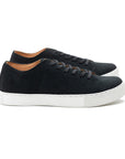 Overstone Derby TL - Black Janus Calf Suede - Crown Northampton
