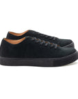 Overstone Derby TL - Black Janus Calf Suede - Crown Northampton