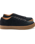 Overstone Derby TL - Black Janus Calf Suede - Crown Northampton