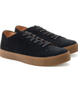 Overstone Derby TL - Black Janus Calf Suede - Crown Northampton