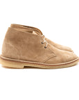 Woodford Desert Boot - Sand Janus Calf Suede - Crown Northampton