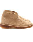 Woodford Desert Boot - Sand Janus Calf Suede - Crown Northampton