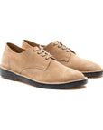 Grove Desert Shoe - Sand Janus Calf Suede - Crown Northampton