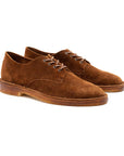 Grove Desert Shoe - Snuff Janus Calf Suede - Crown Northampton