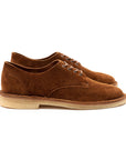 Grove Desert Shoe - Snuff Janus Calf Suede - Crown Northampton