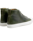 Abington Hi Toe Cap - Horween Forest Green Chromexcel - Crown Northampton