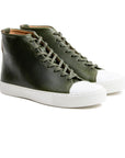 Abington Hi Toe Cap - Horween Forest Green Chromexcel - Crown Northampton