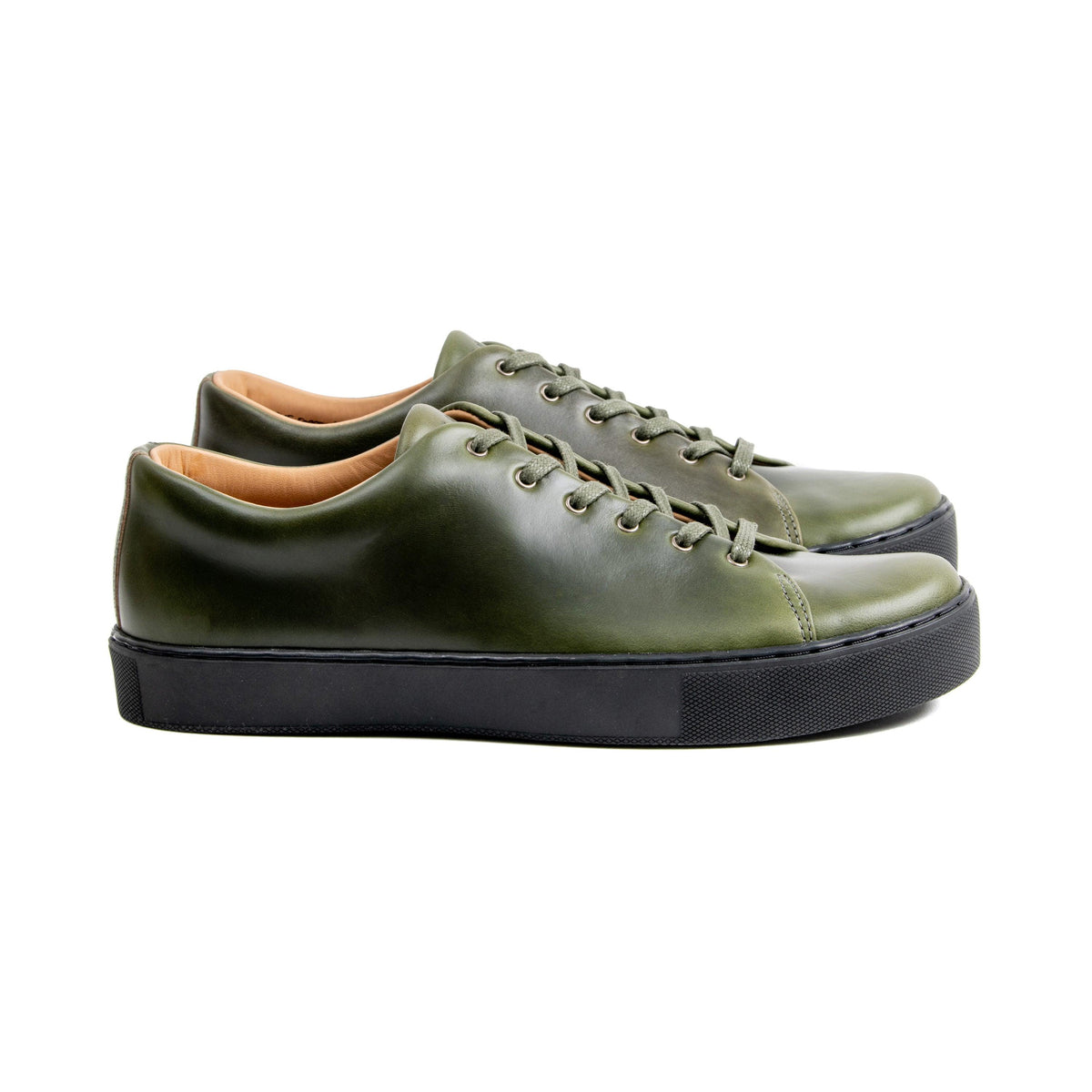 Crown Northampton Overstone Derby - Horween Forest Green Chromexcel