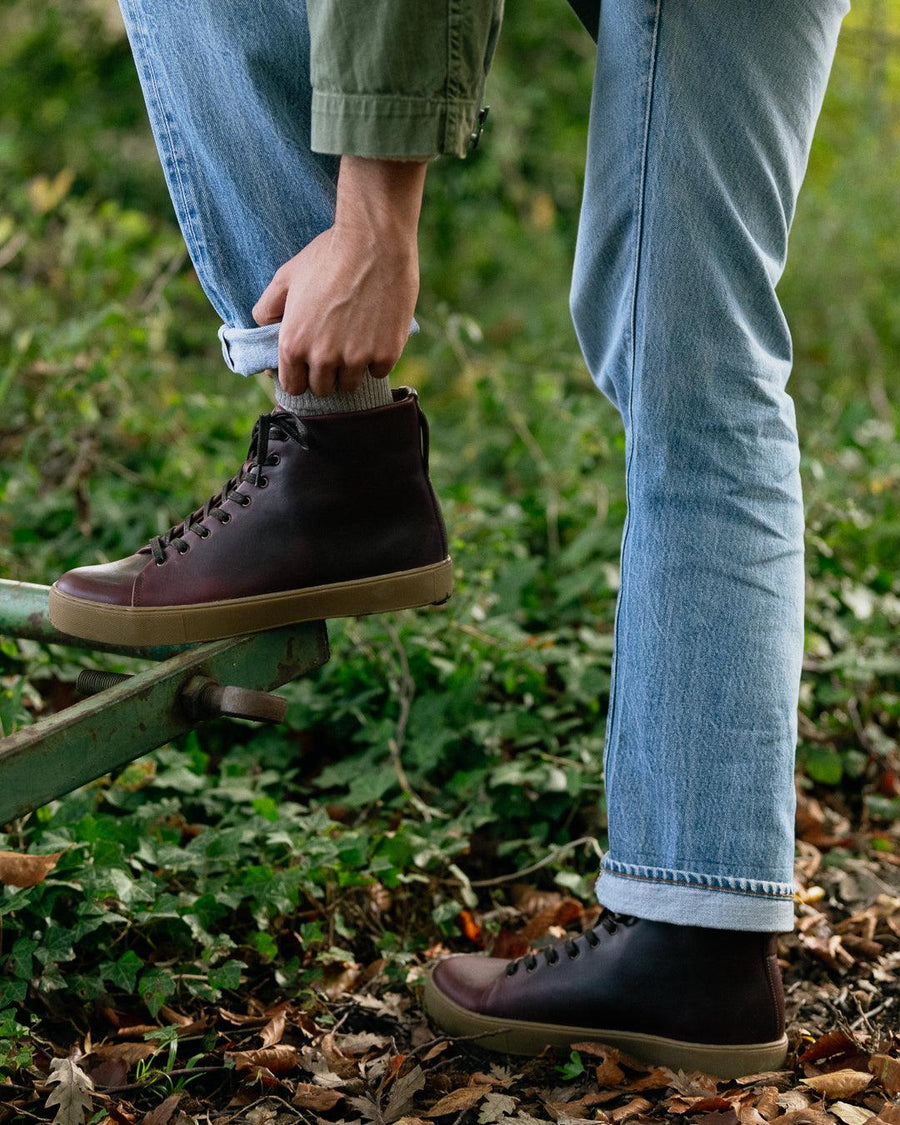 Overstone Winter Ready Horween Overstone Hi Derby Boots β Crown Northampton