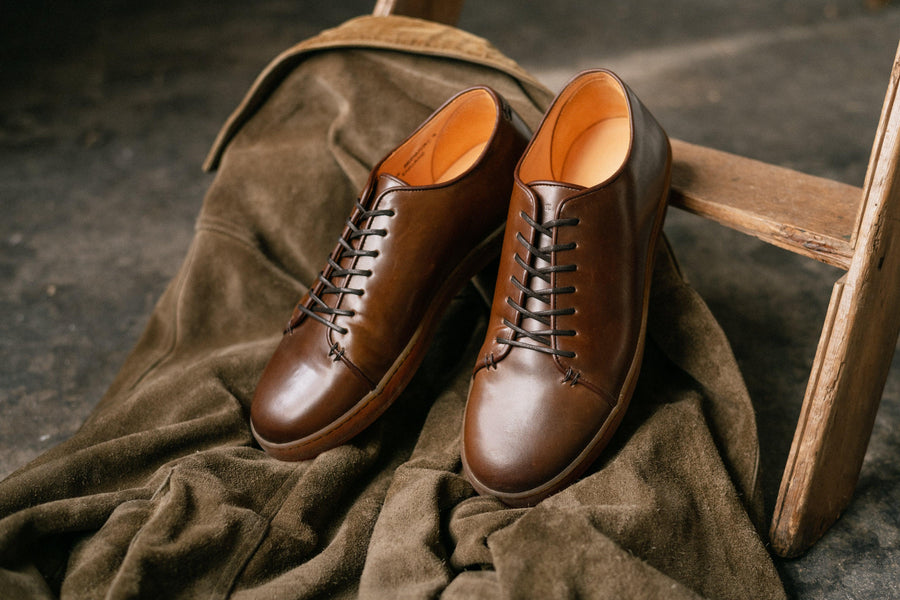 ***SOLD OUT***D5 - HARLESTONE ARMAGNAC HORWEEN SHELL CORDOVAN - LIMITED TO 20 PAIRS - Crown Northampton