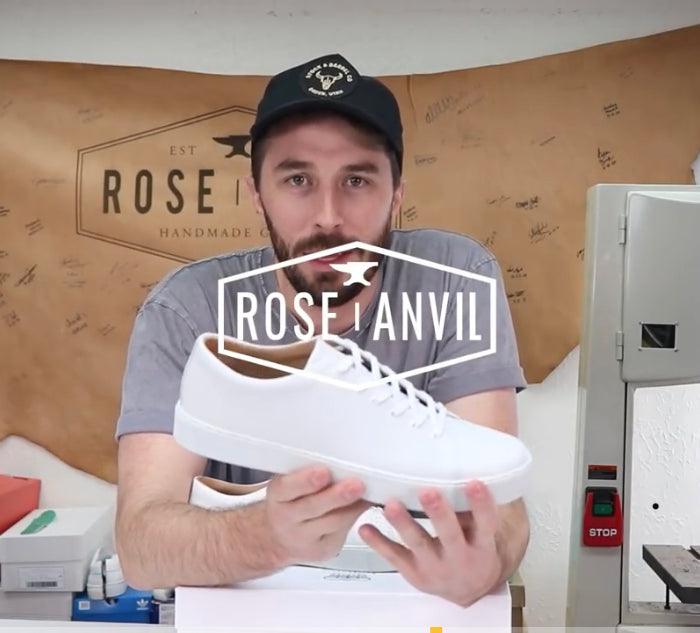 ROSE ANVIL CUTS THE OVERSTONE DERBY SNEAKER IN HALF - SEE THE REVIEW - Crown Northampton
