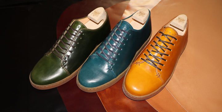 D14: Japanese Oiled Shell Cordovan, Perfect for Sneakers