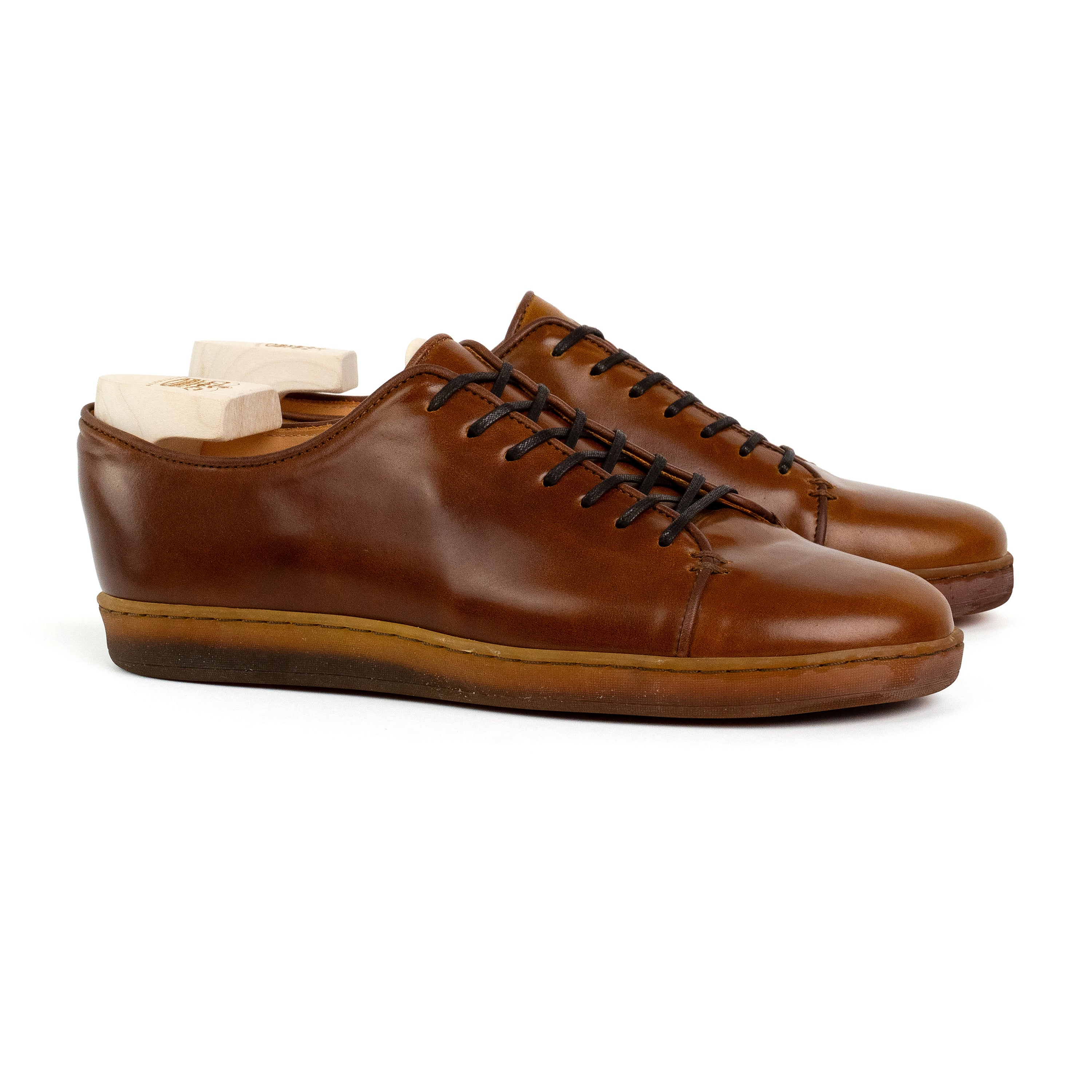 Harlestone Derby - Amber Shinki Shell Cordovan