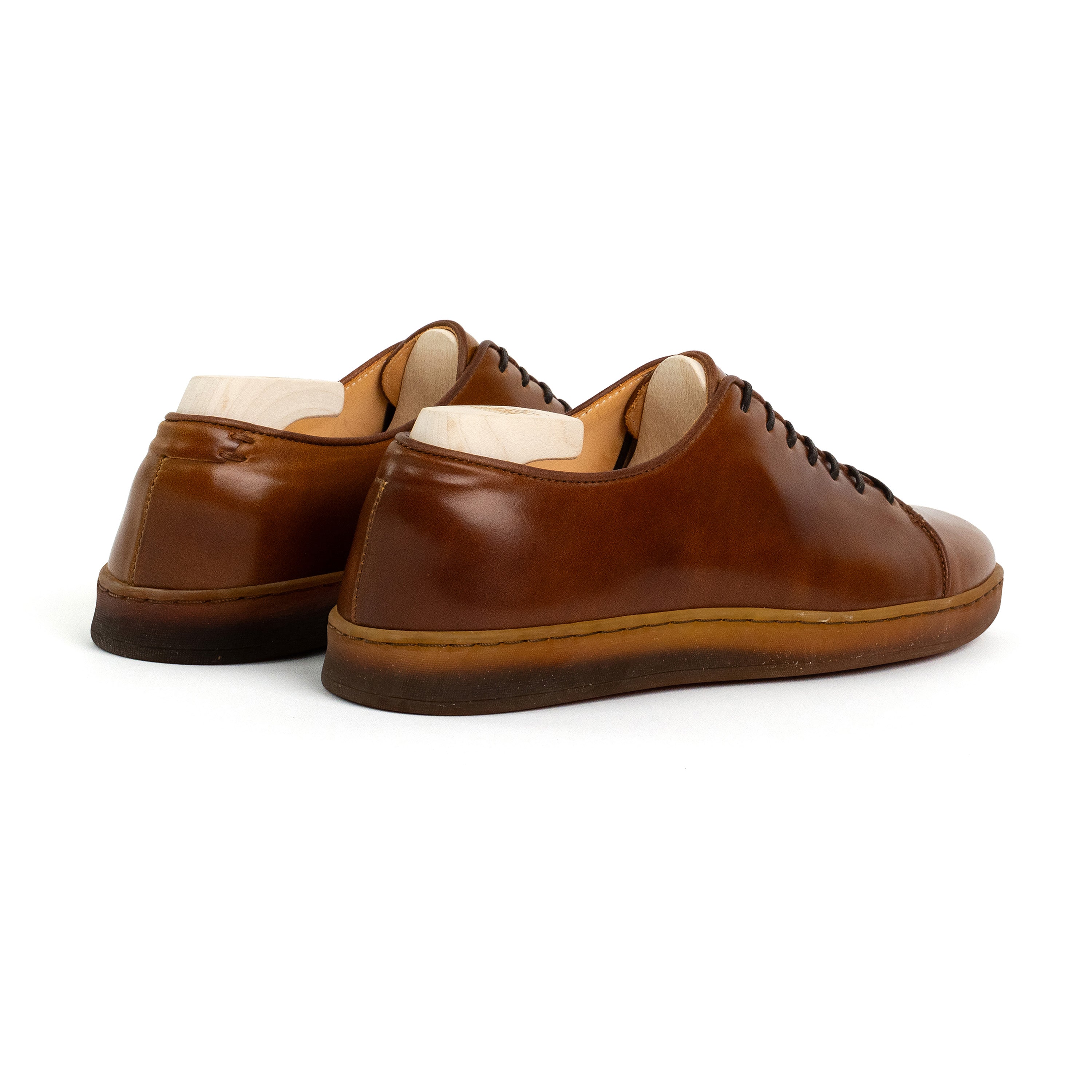 Harlestone Derby - Amber Shinki Shell Cordovan