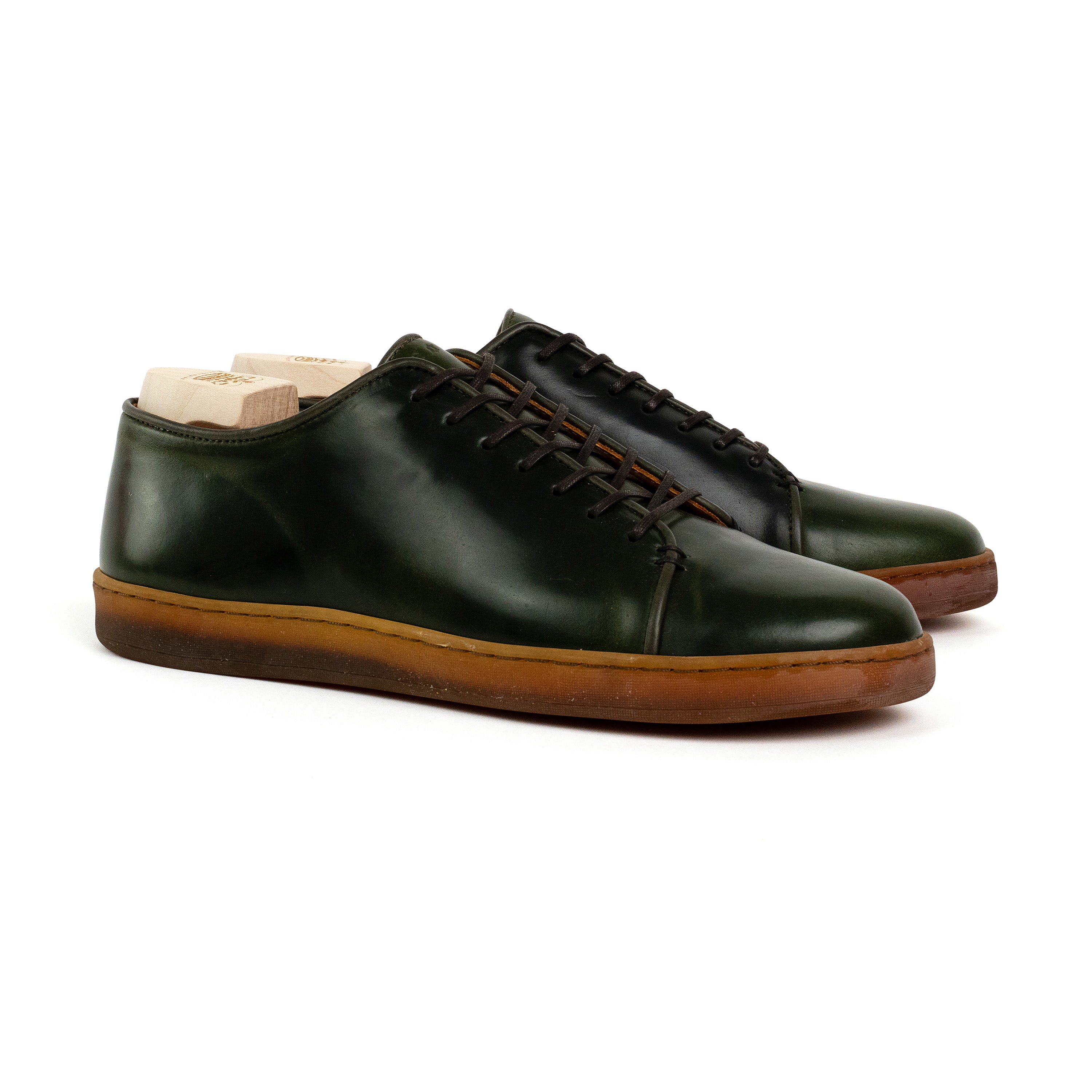 Harlestone Derby - Moss Shinki Shell Cordovan