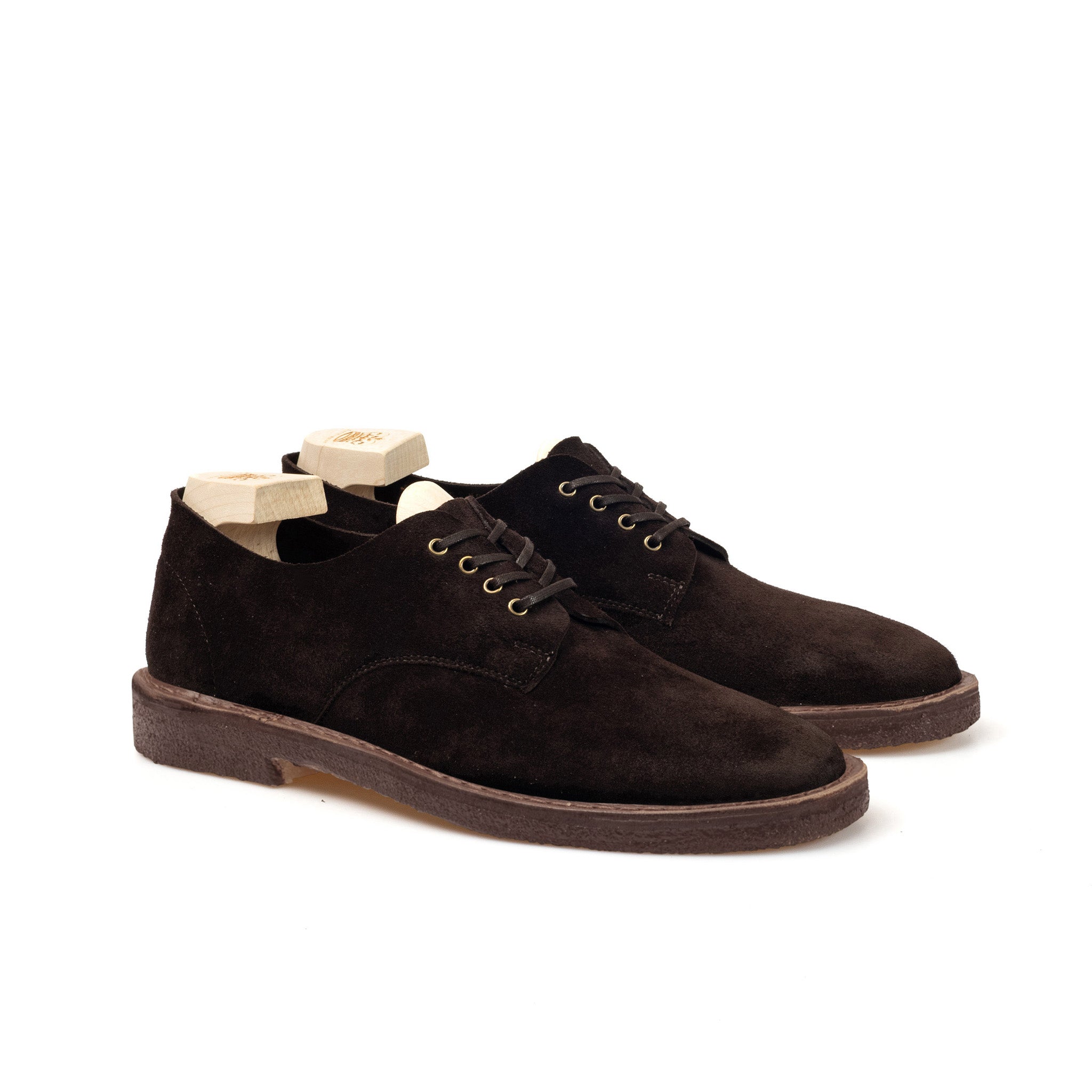 Grove Desert Shoe - Brown Kudu Suede