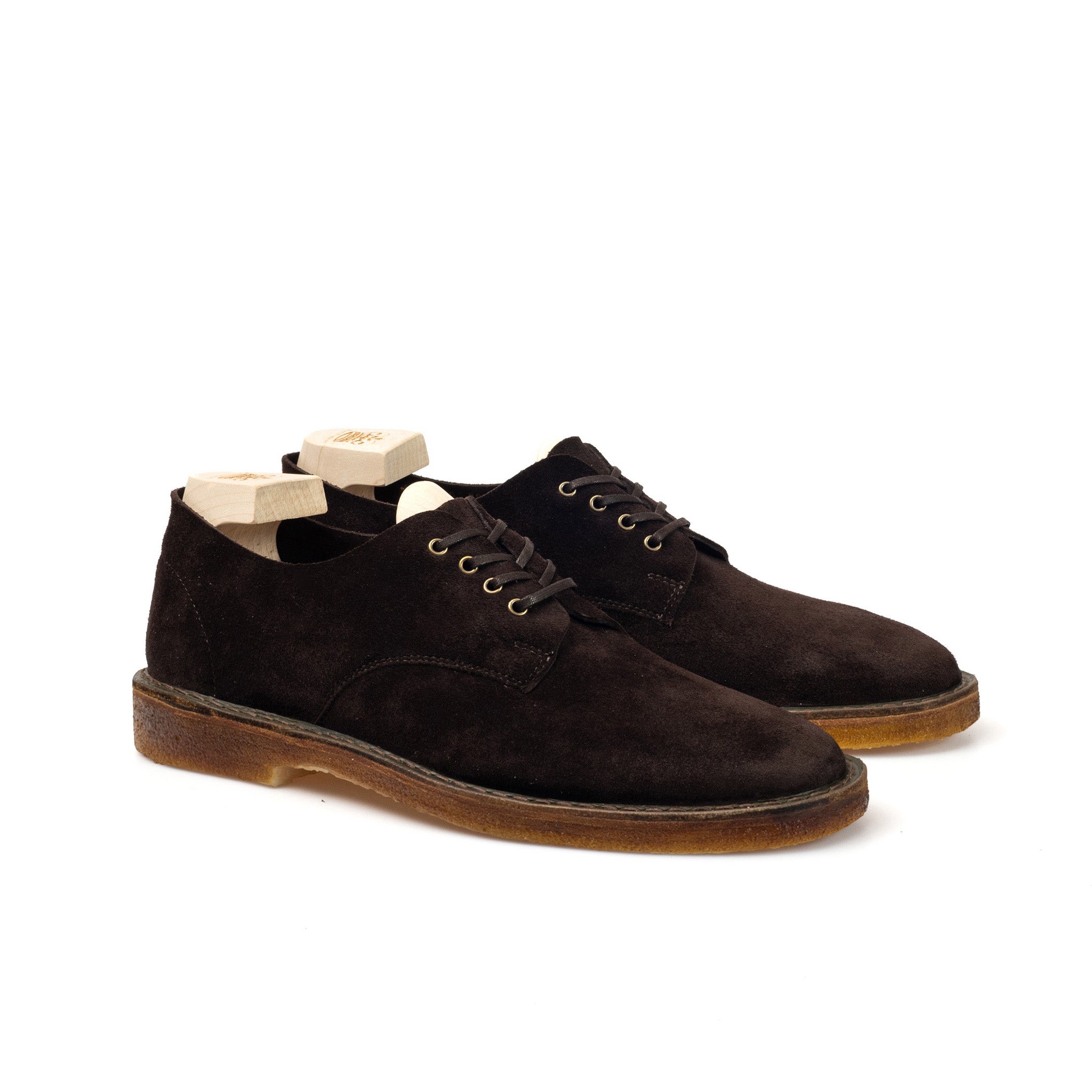 Grove Desert Shoe - Brown Kudu Suede