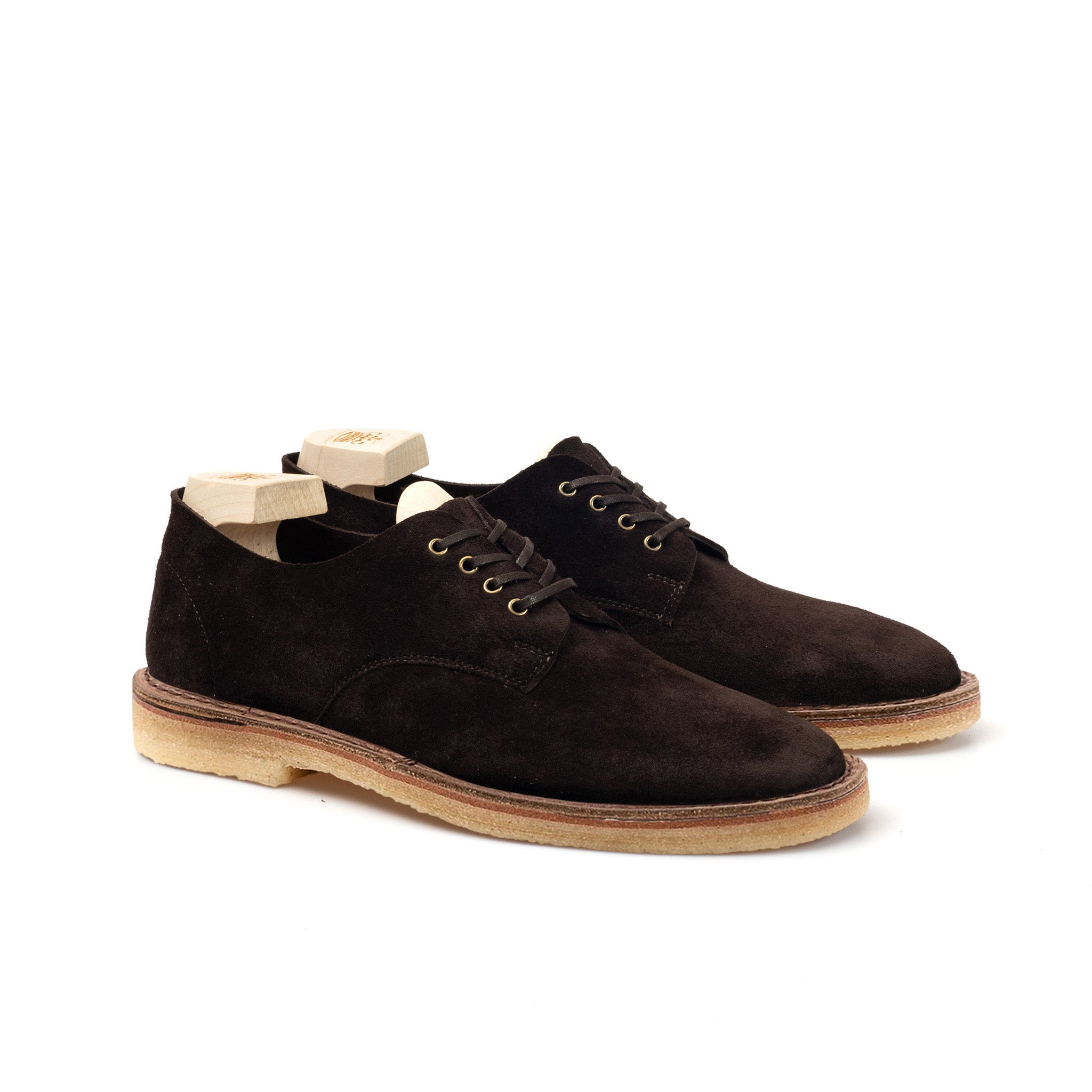 Grove Desert Shoe - Brown Kudu Suede