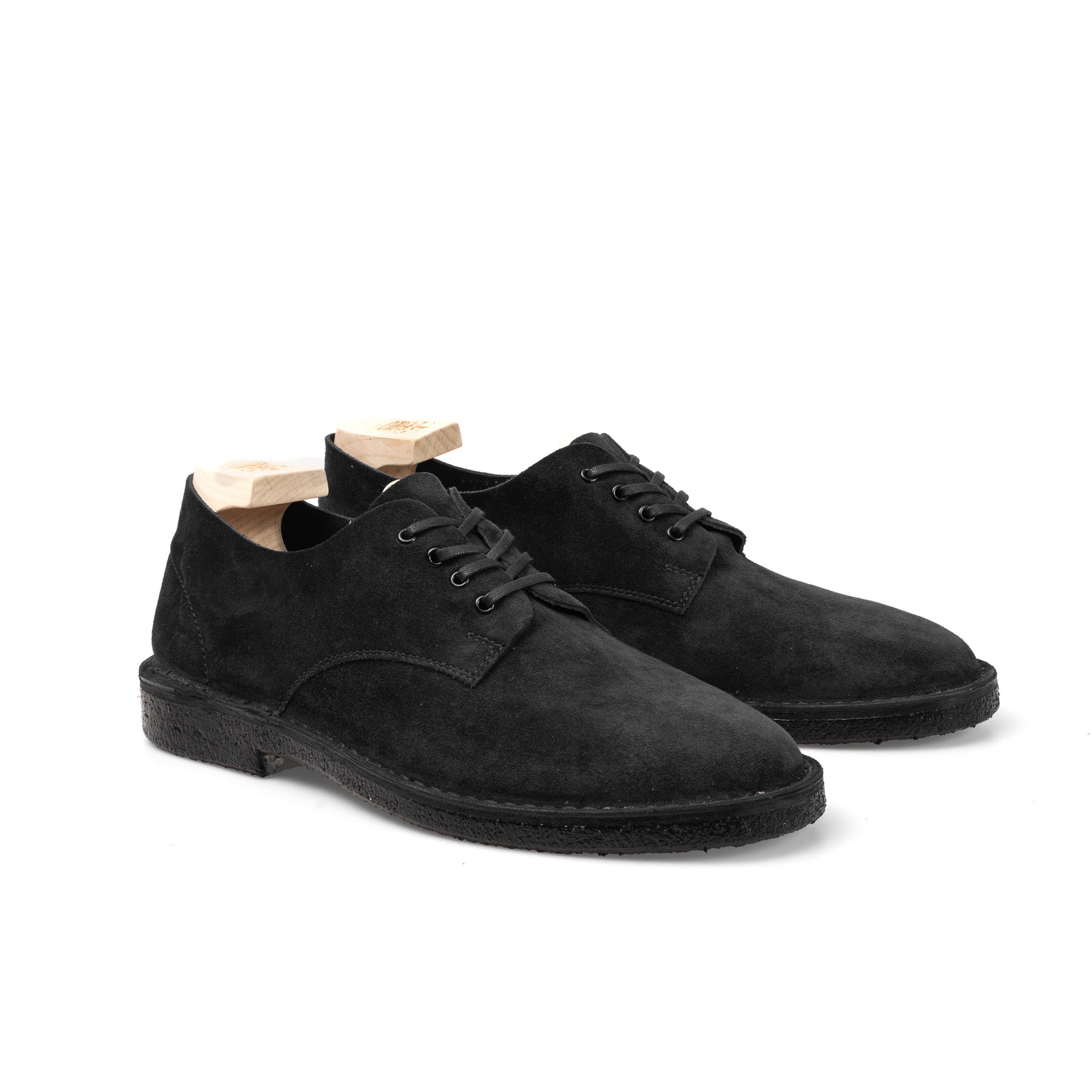 Grove Desert Shoe - Black Kudu Suede