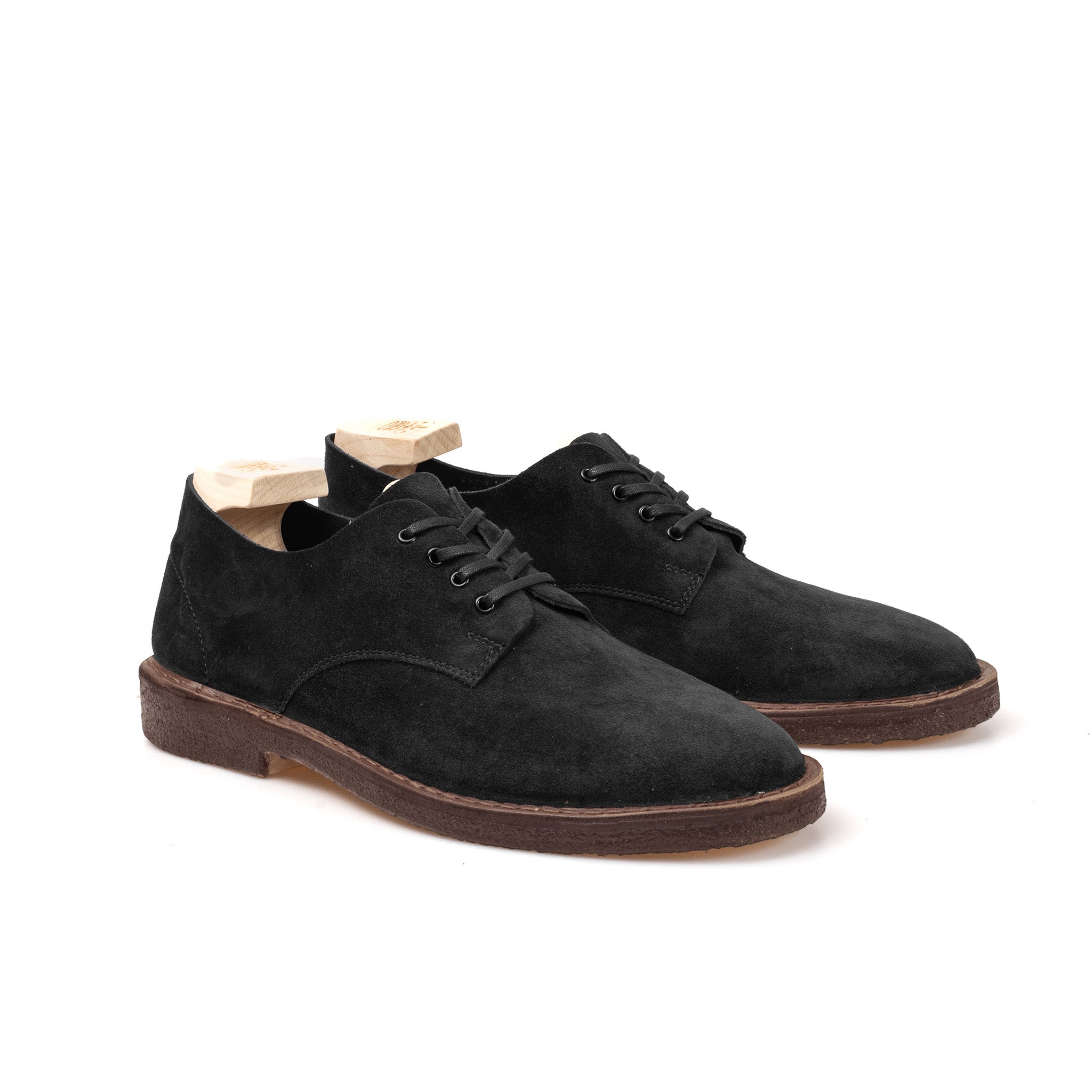 Grove Desert Shoe - Black Kudu Suede