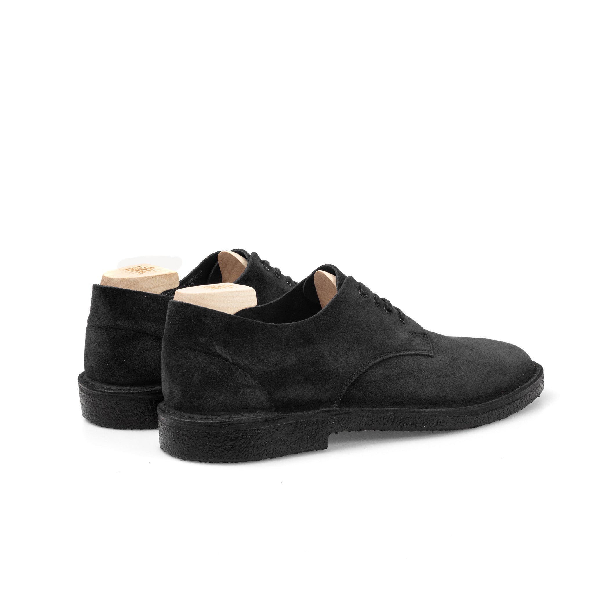 Grove Desert Shoe - Black Kudu Suede