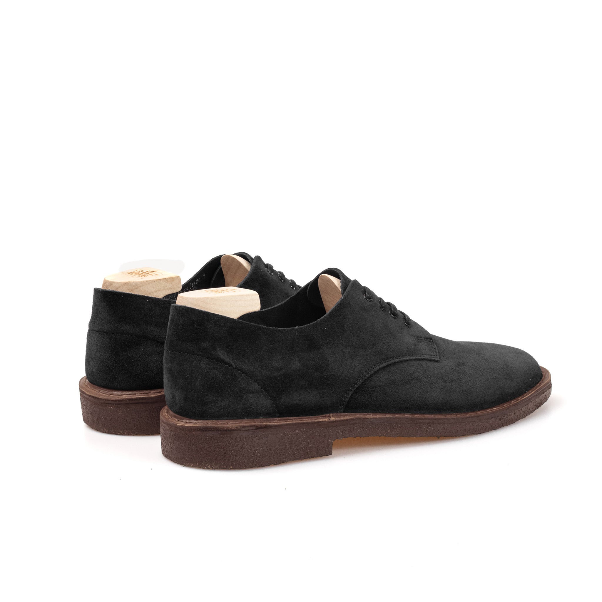 Grove Desert Shoe - Black Kudu Suede