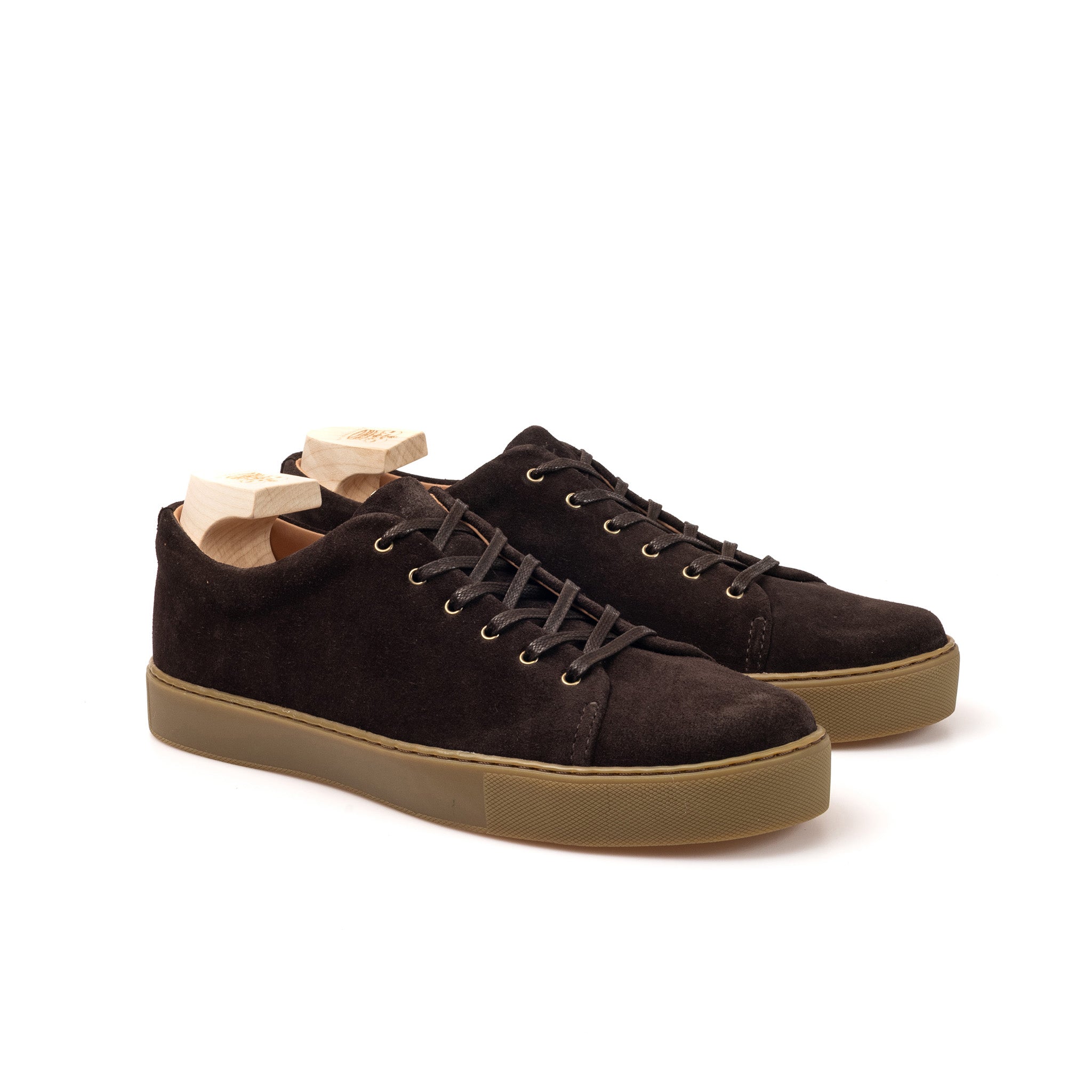 Overstone Derby - Brown Janus Calf Suede