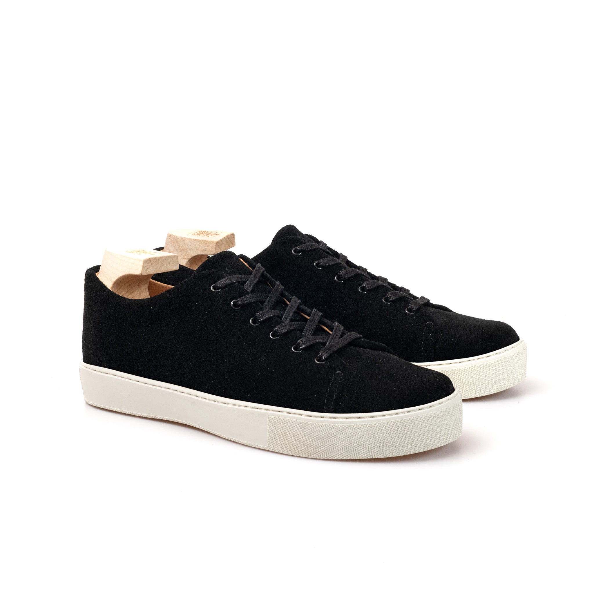 Overstone Derby - Black Janus Calf Suede