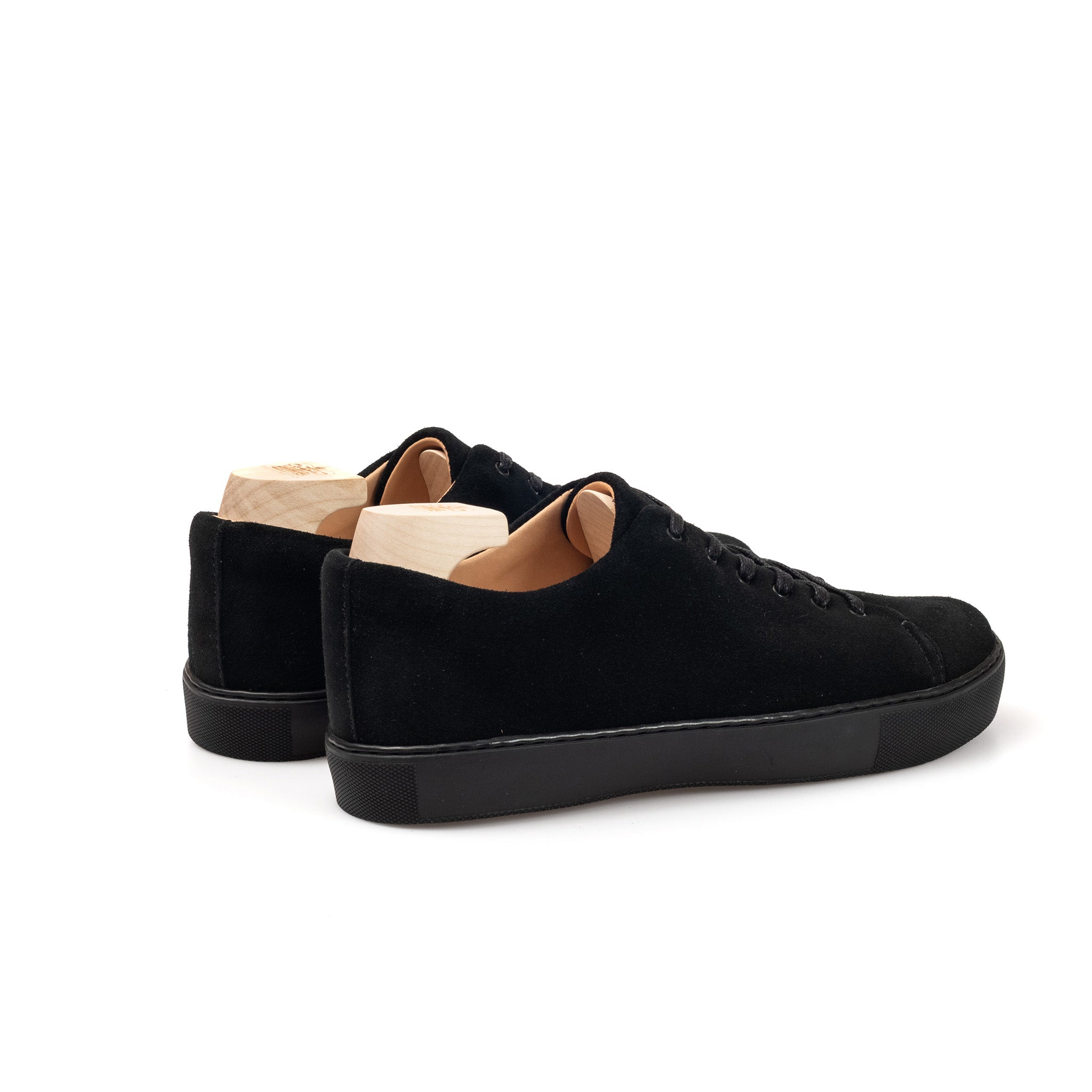Overstone Derby - Black Janus Calf Suede