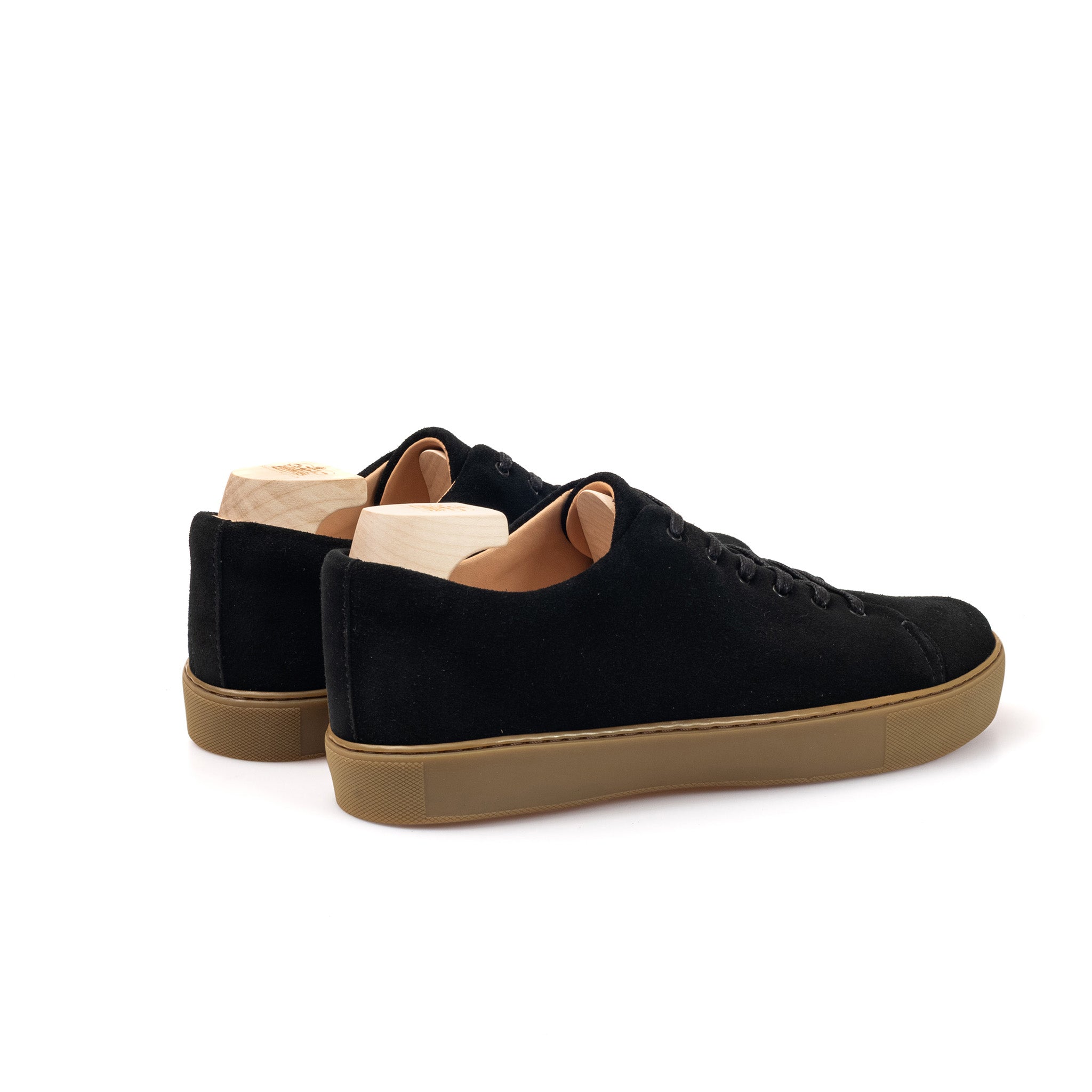 Overstone Derby - Black Janus Calf Suede