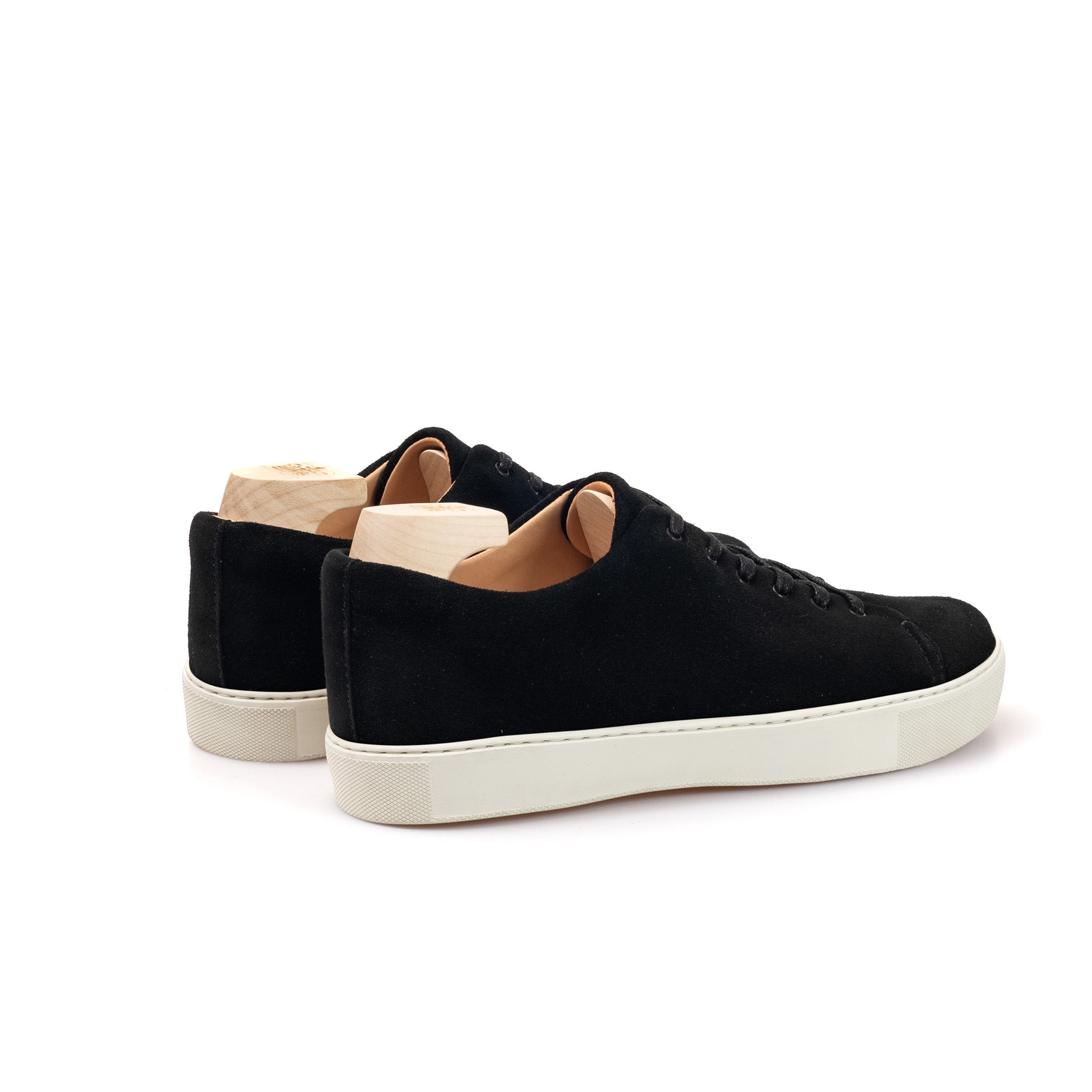 Overstone Derby - Black Janus Calf Suede