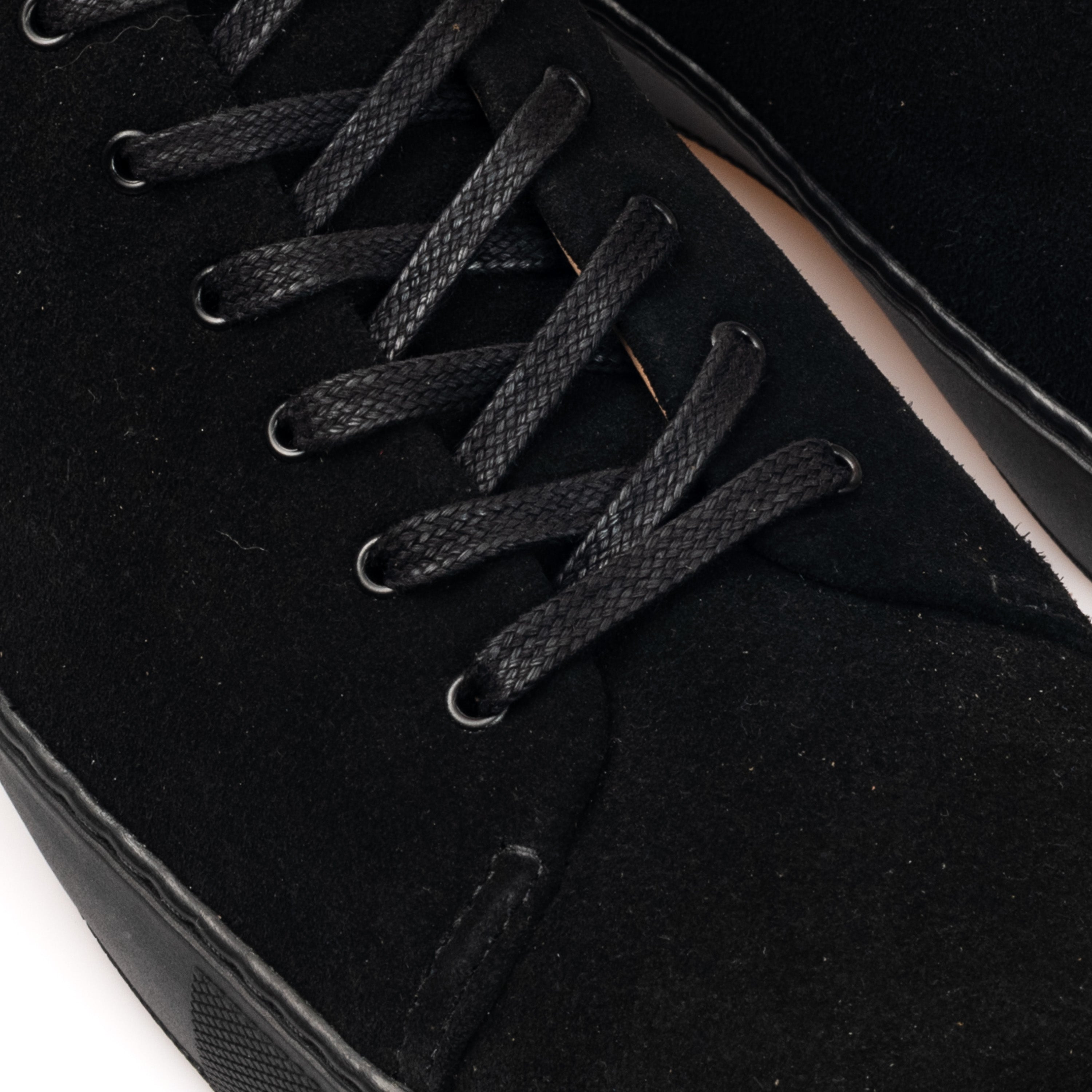Overstone Derby - Black Janus Calf Suede