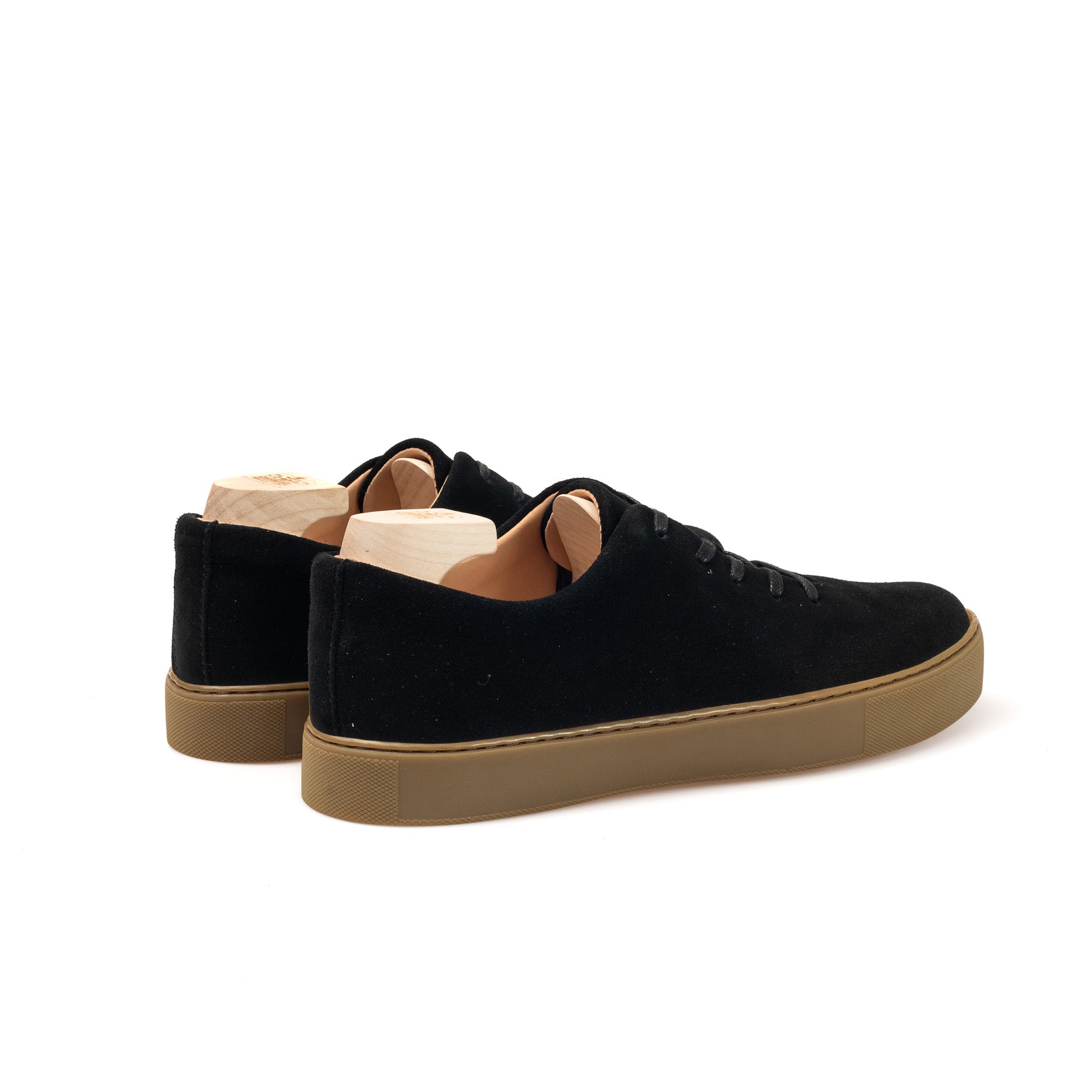Upton Wholecut - Black Janus Calf Suede