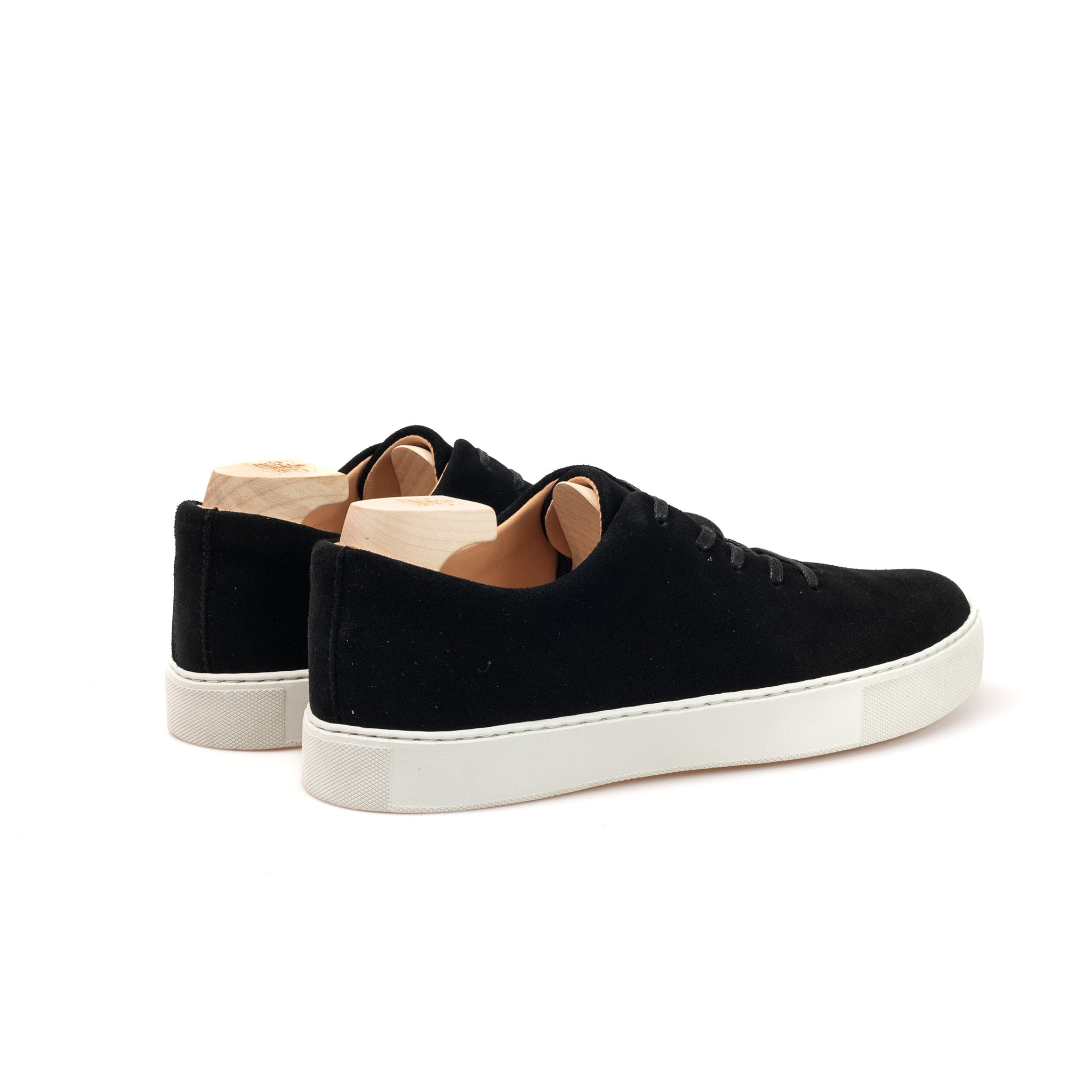 Upton Wholecut - Black Janus Calf Suede