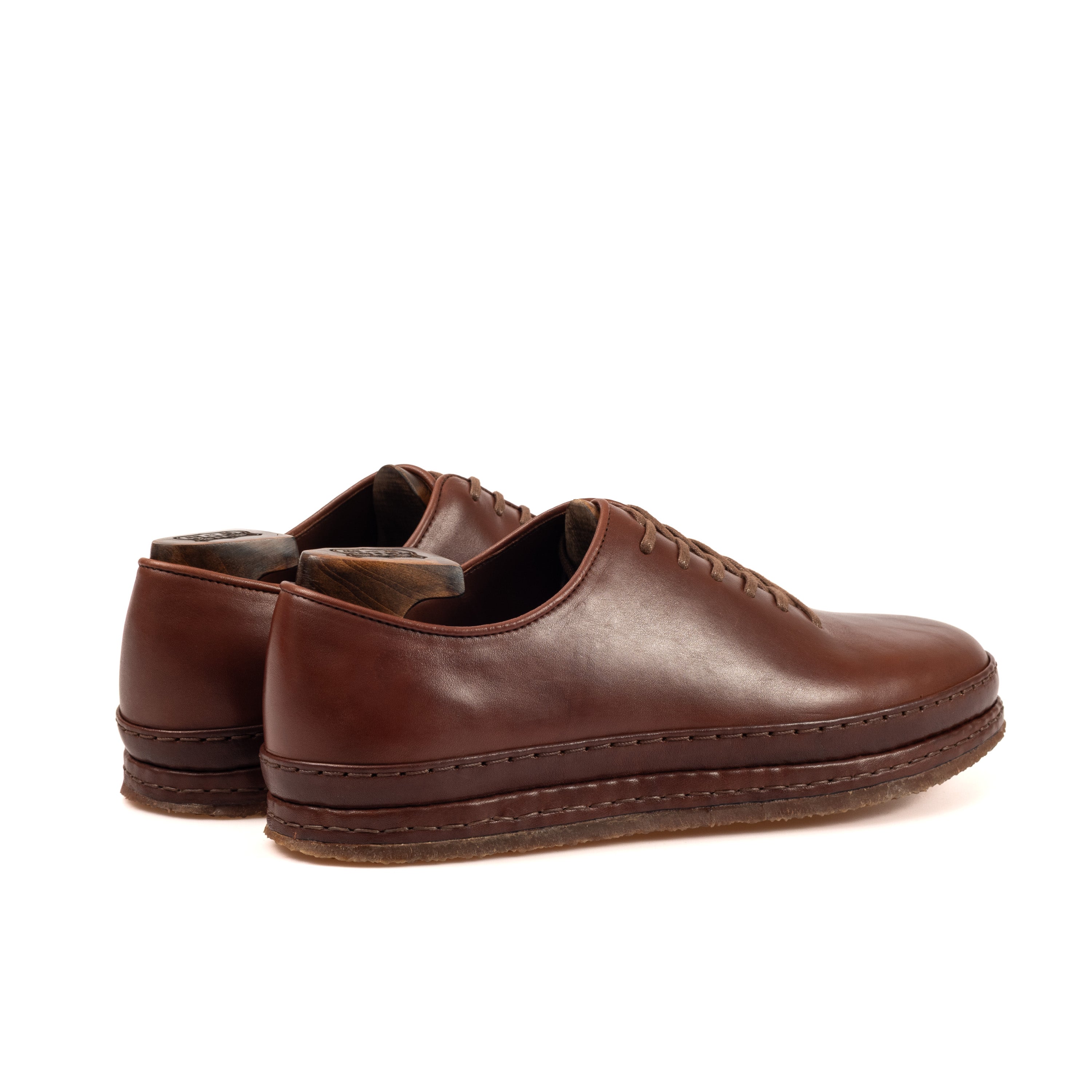 Ernest Wholecut - Brown Oak Bark Tanned Calf
