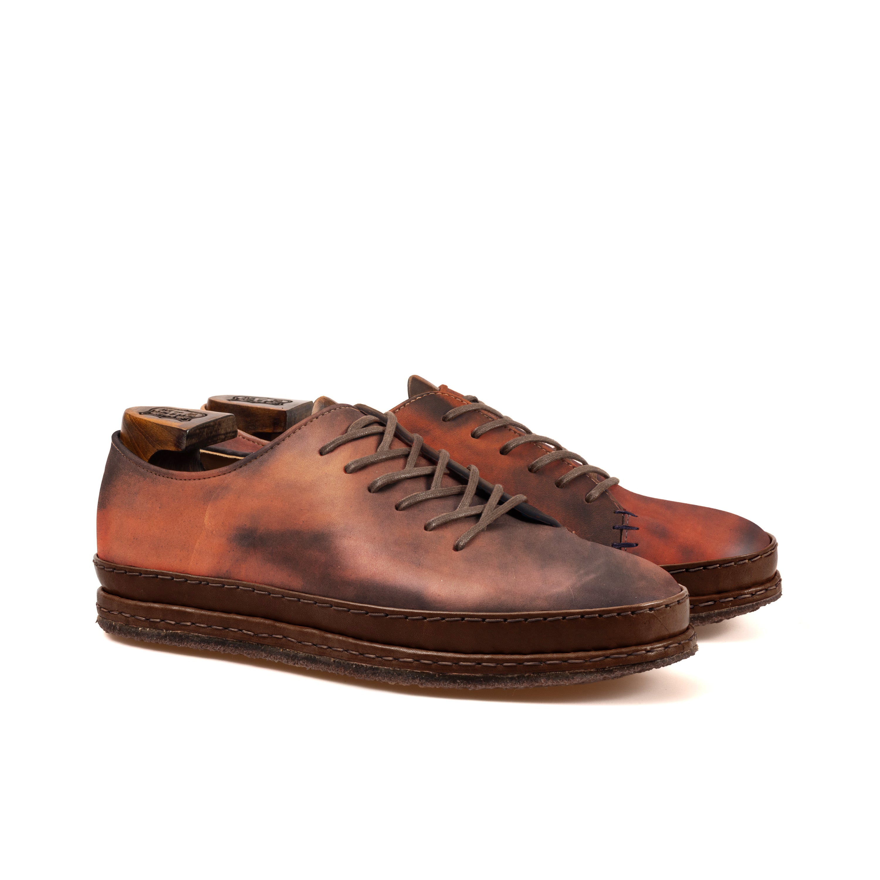 Ernest Wholecut - Horween Armagnac Marbled Shell Cordovan