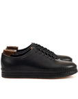 Ernest Wholecut - Black Oak Bark Tanned Calf - Deluxe Care Pack