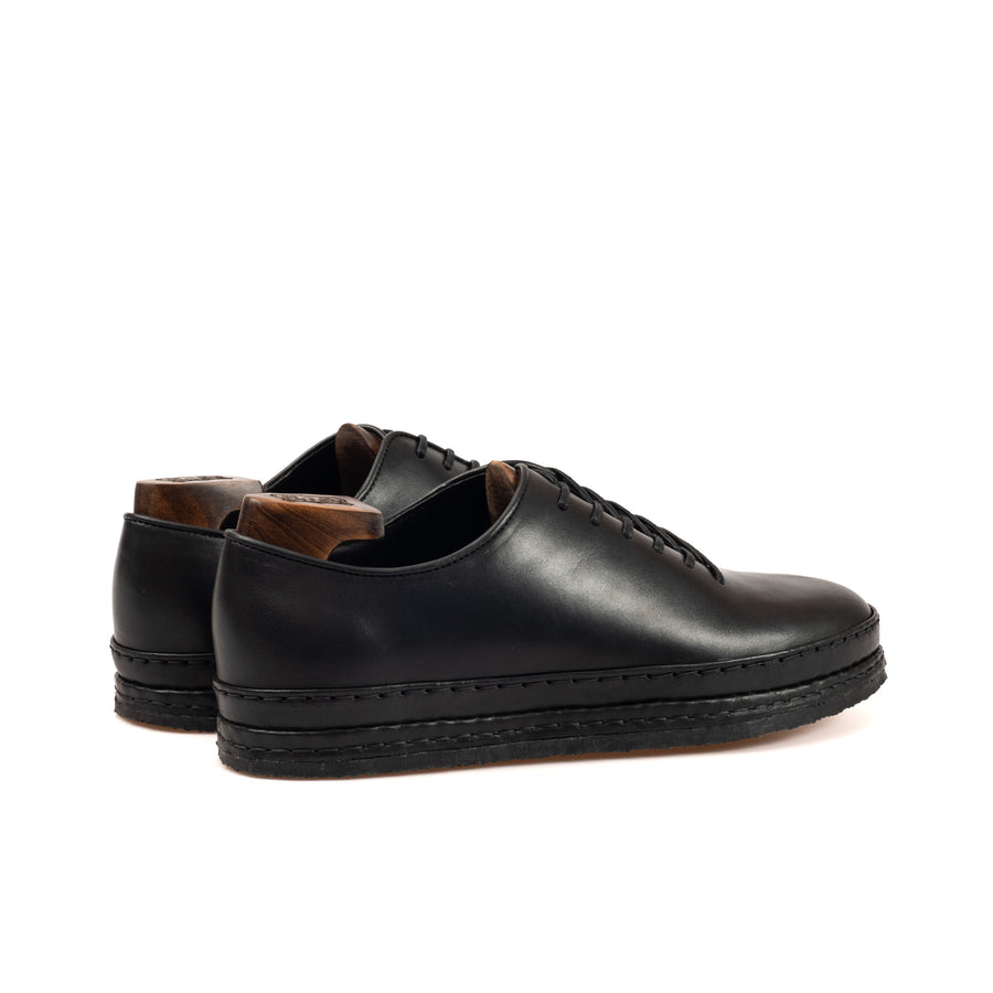 Ernest Wholecut - Black Oak Bark Tanned Calf - Deluxe Care Pack