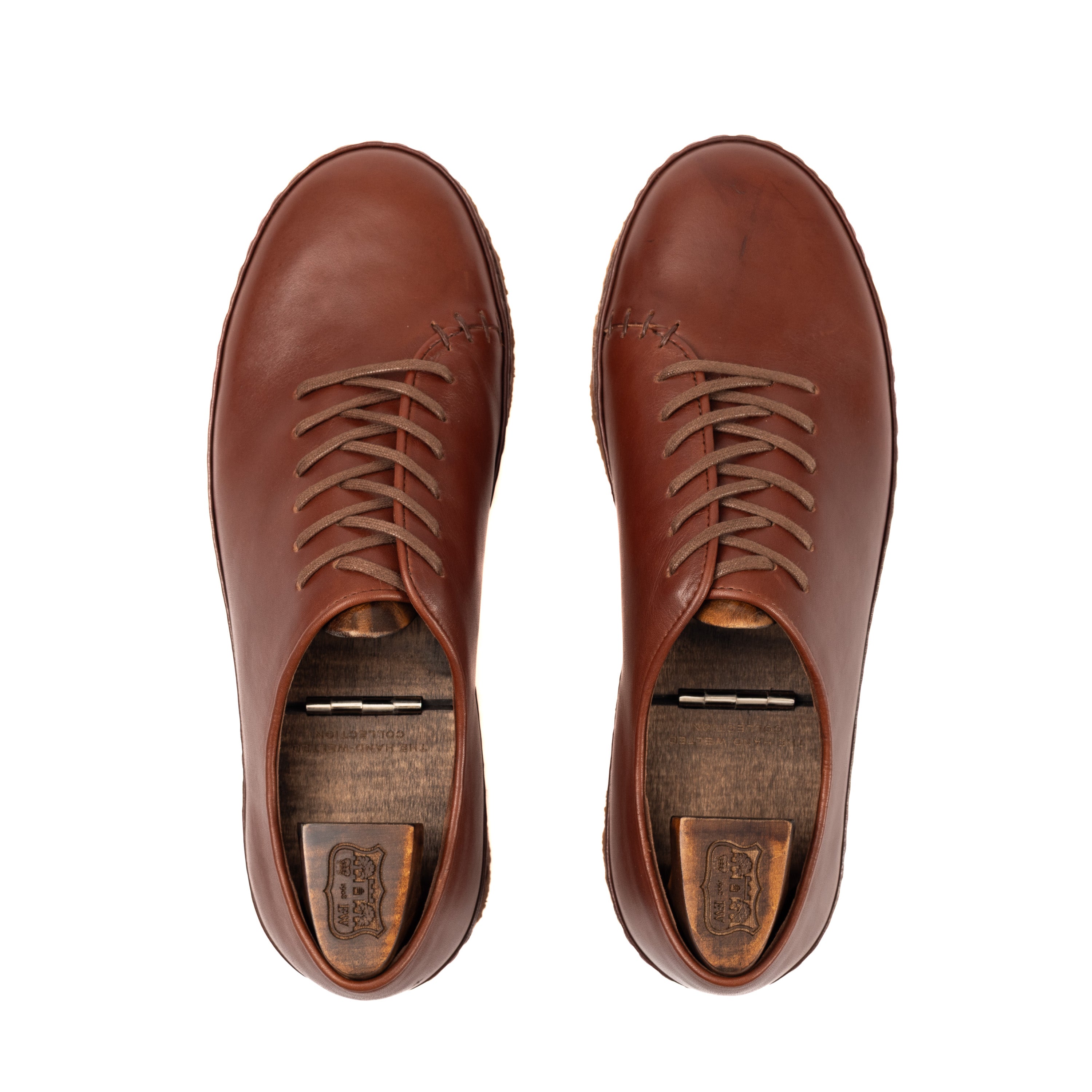 Ernest Wholecut - Brown Oak Bark Tanned Calf