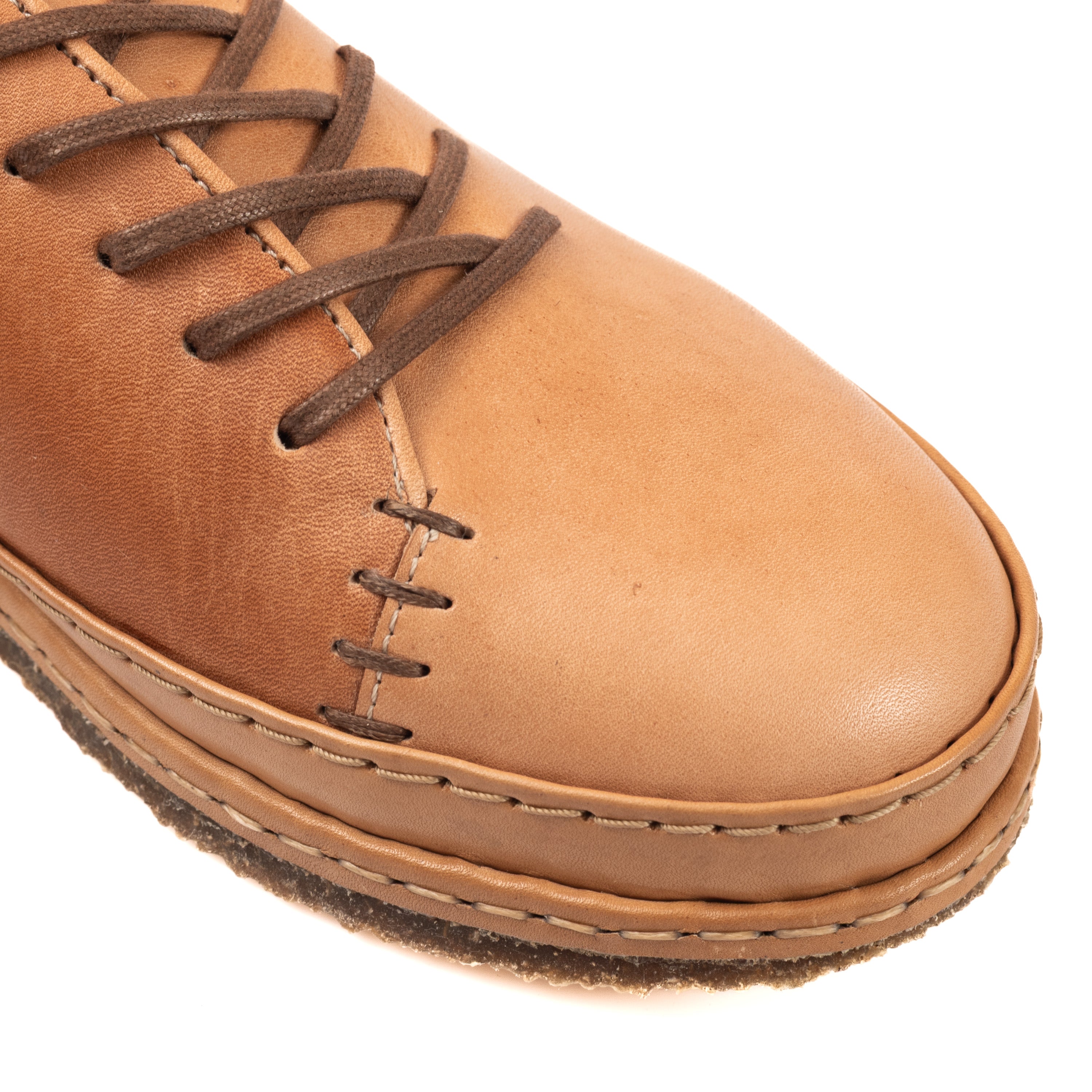 Ernest Wholecut - Natural Oak Bark Tanned Calf